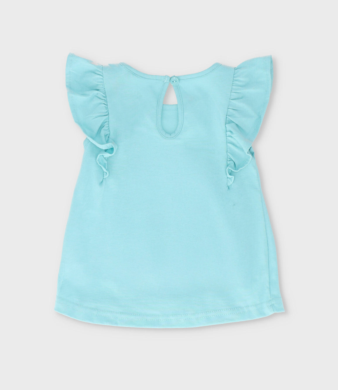 Conjunto bebé niña con vuelos 6 meses / Menta