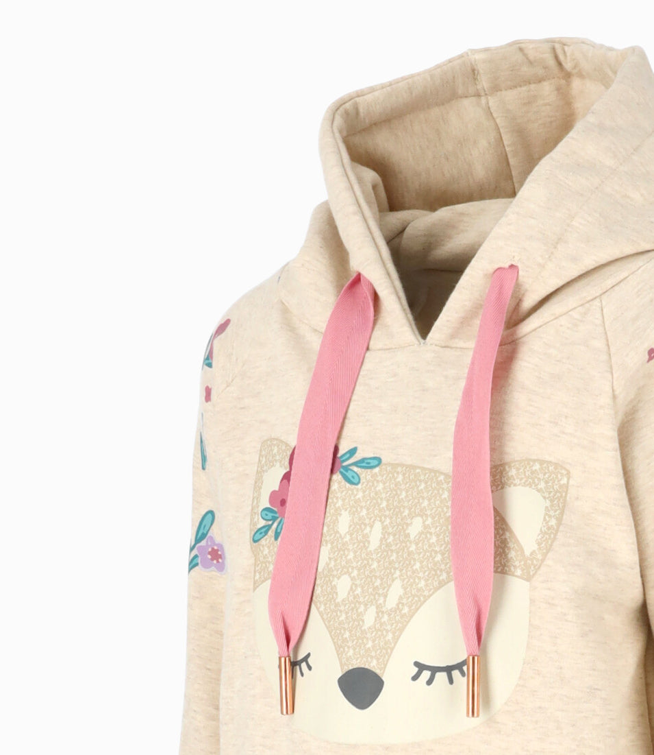 Conjunto bebé niña con diseño 6 meses / Beige