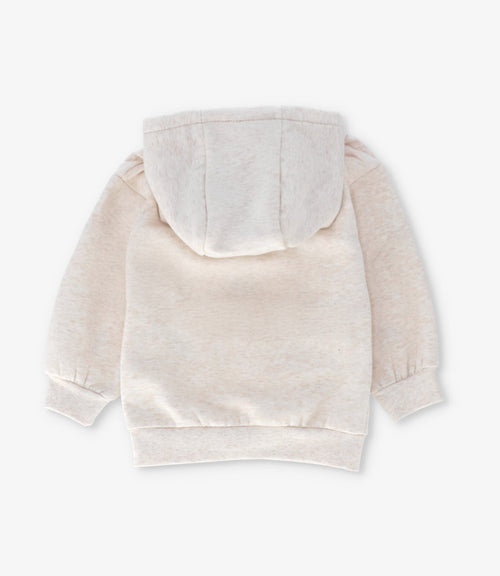 Conjunto bebé niña con flores 6 meses / Beige