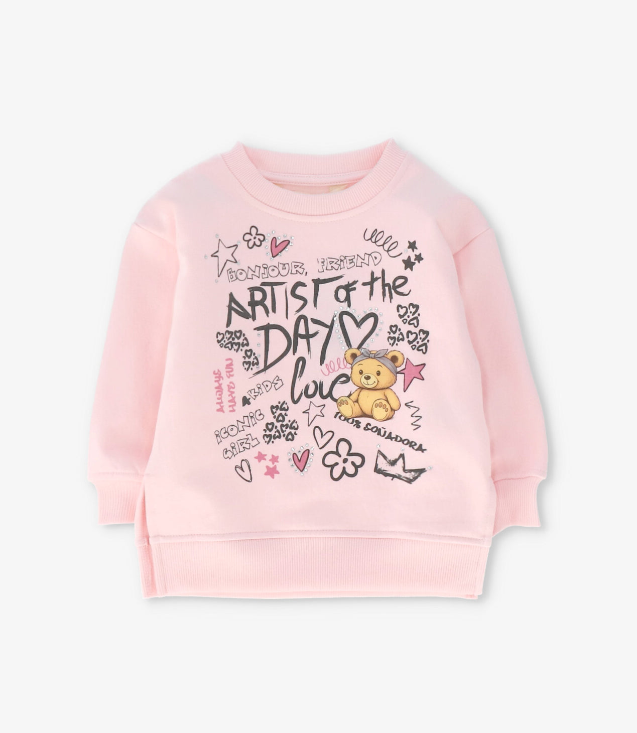 Conjunto bebé niña grafiti 6 meses / Rosado