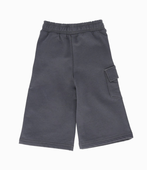 Pantalón de buzo bebé niña cargo 6 meses / Gris