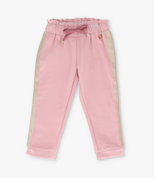 Pantalón de buzo bebé niña jogger 6 meses / Rosado
