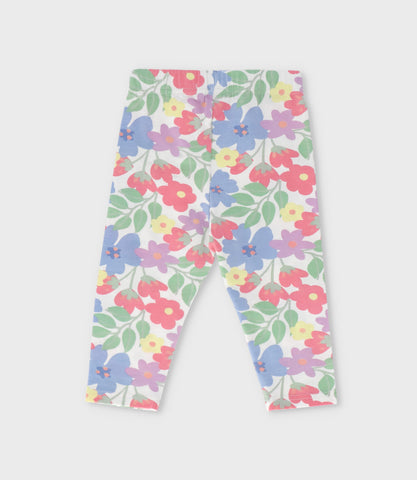 Calza bebé niña floreada
