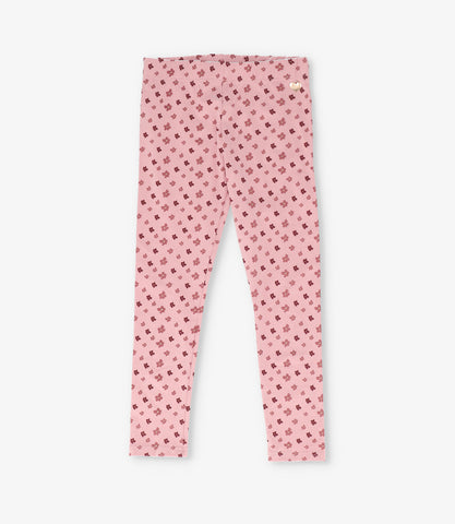 Calza bebé niña con flores