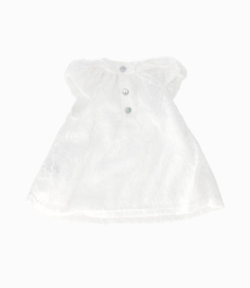 Vestido recién nacida con flores