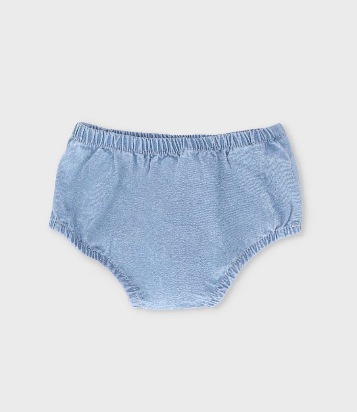 Vestido recién nacida denim 0 meses / Celeste