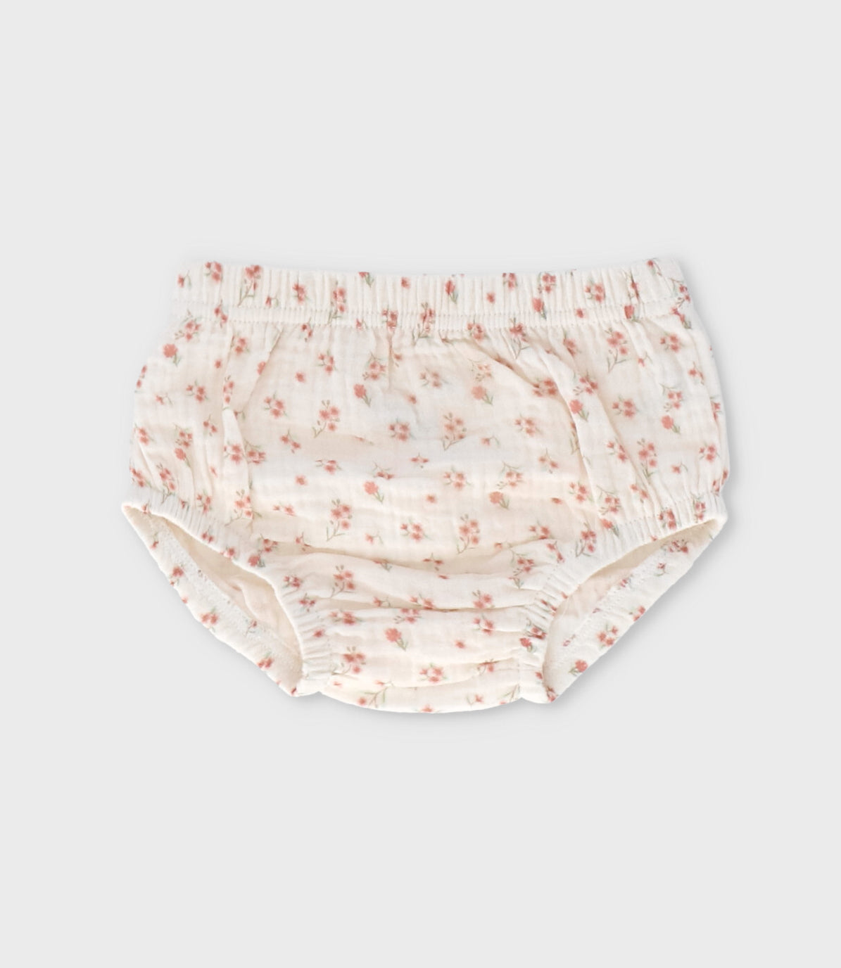 Vestido recién nacida con flores 0 meses / Blanco