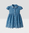 Vestido recién nacida broderie