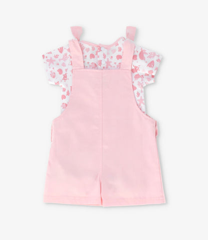 Jardinera recién nacida con body