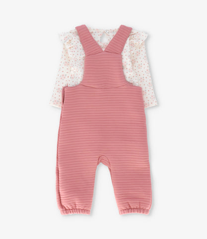 Jardinera recién nacida con body