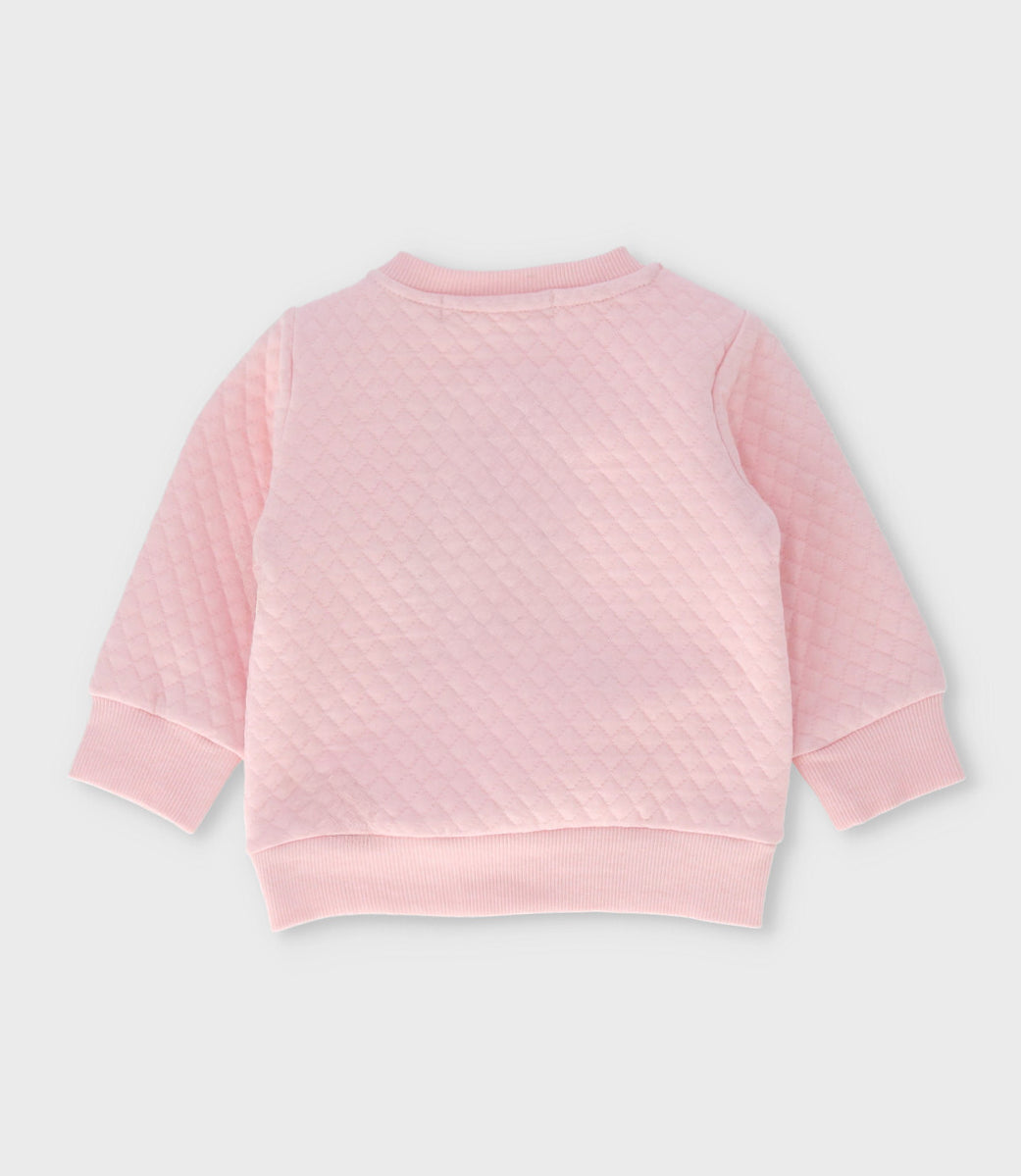 Buzo recién nacida con conejito 0 meses / Rosado