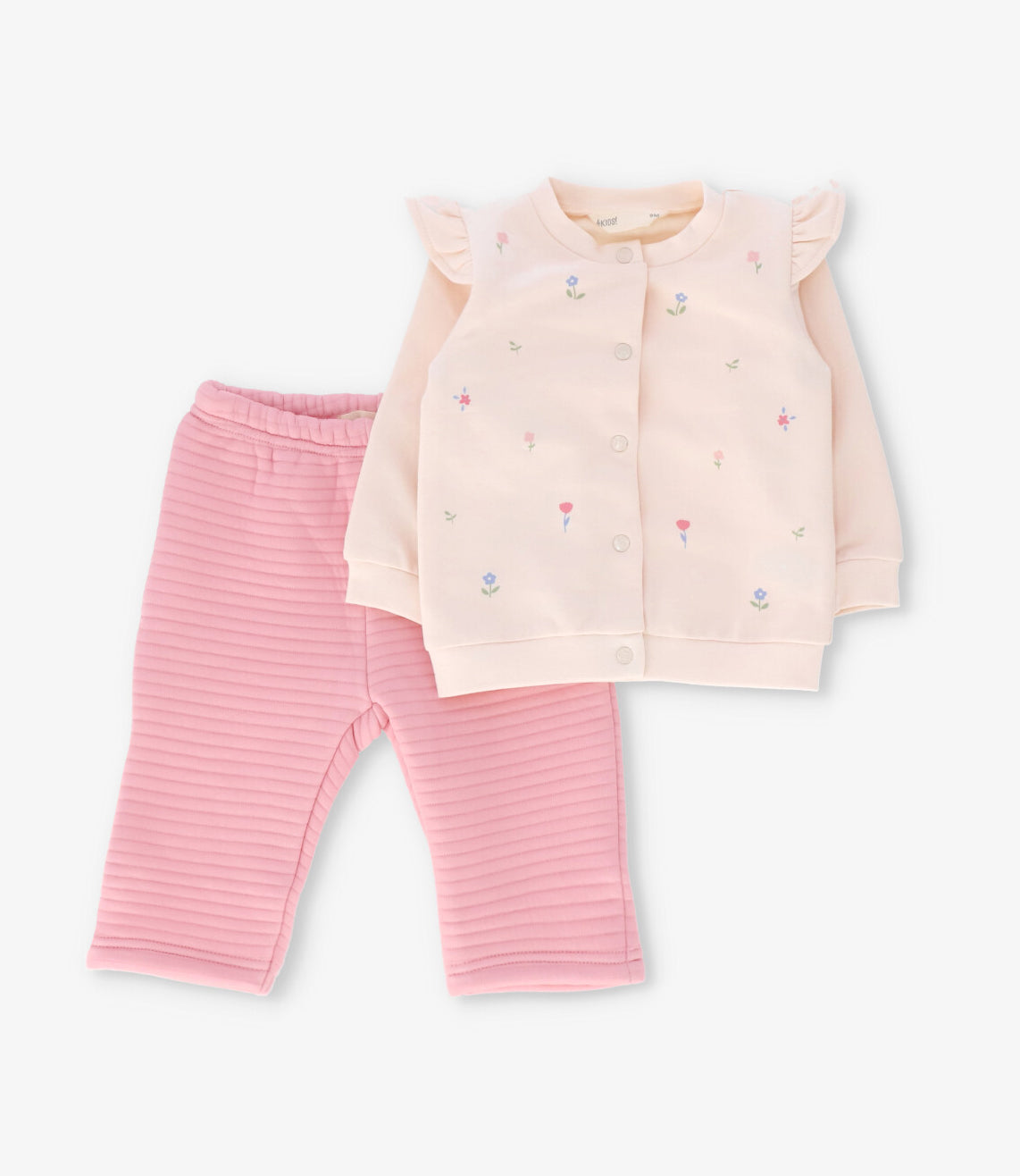 Buzo recién nacida con vuelos 0 meses / Rosado