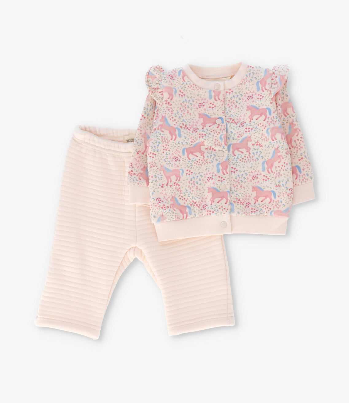 Buzo recién nacida con vuelos 0 meses / Crudo