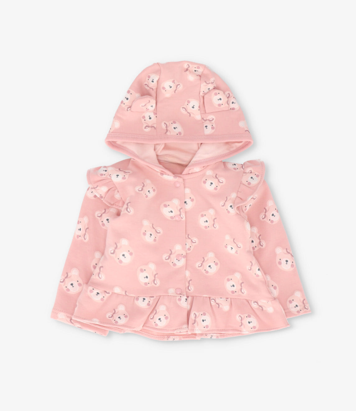 Buzo recién nacida ositos 0 meses / Rosado
