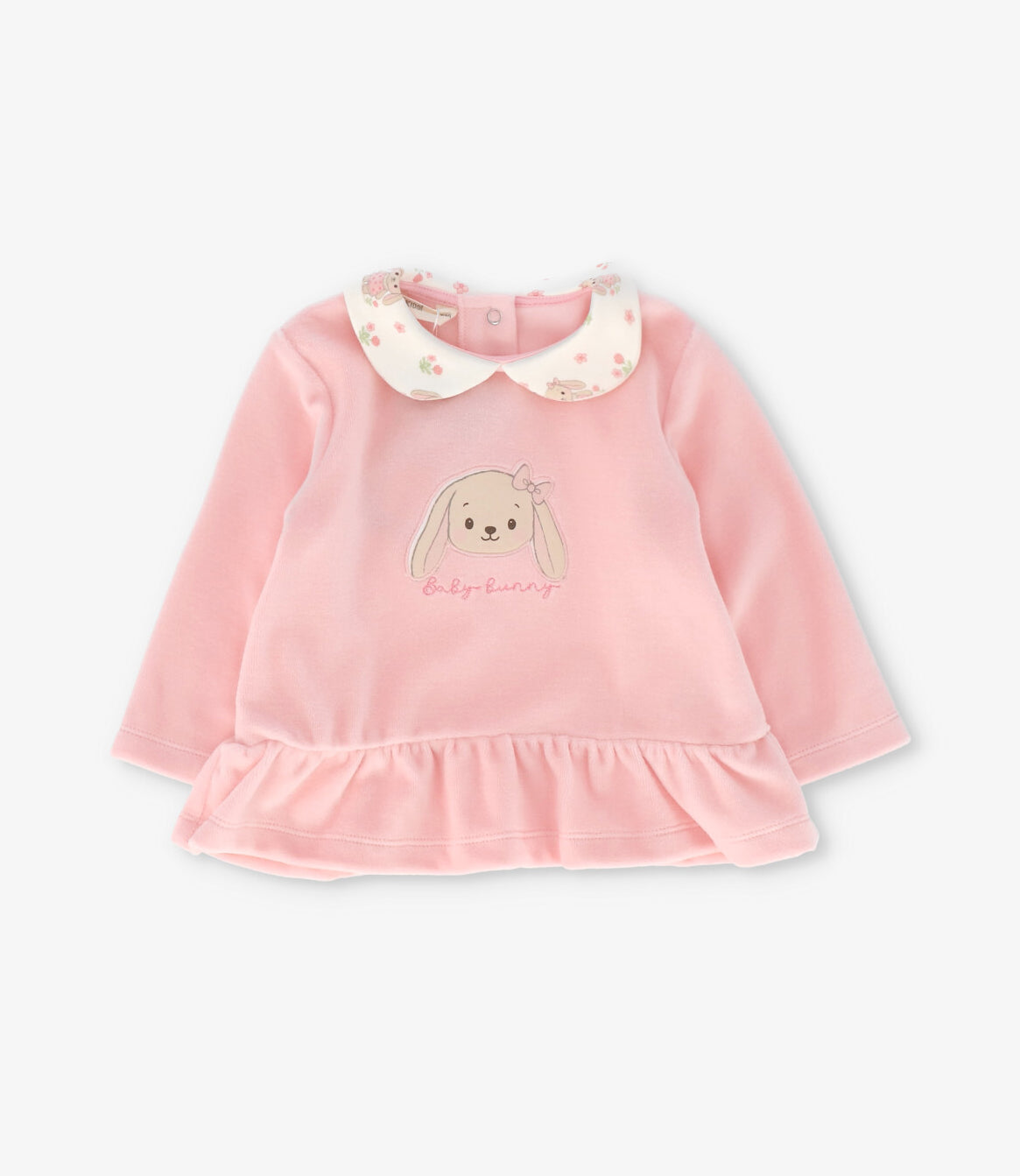 Buzo recién nacida con conejito 0 meses / Rosado