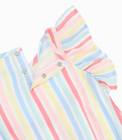 Enterito Recién Nacida Lineas Multicolor Varios 0 meses / Varios