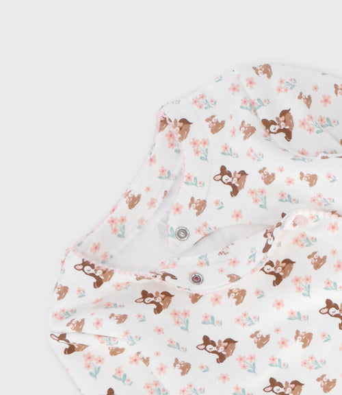 Enterito recién nacida con ciervos 0 meses / Blanco