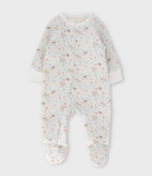 Enterito recién nacida con ovejitas 0 meses / Blanco