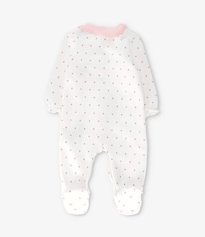 Enterito recién nacida con cuello