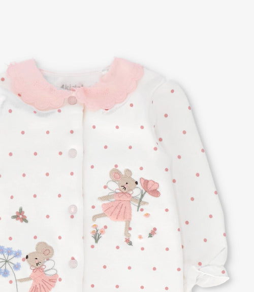 Enterito recién nacida con cuello