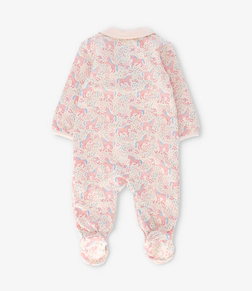 Enterito recién nacida con unicornios 0 meses / Crudo