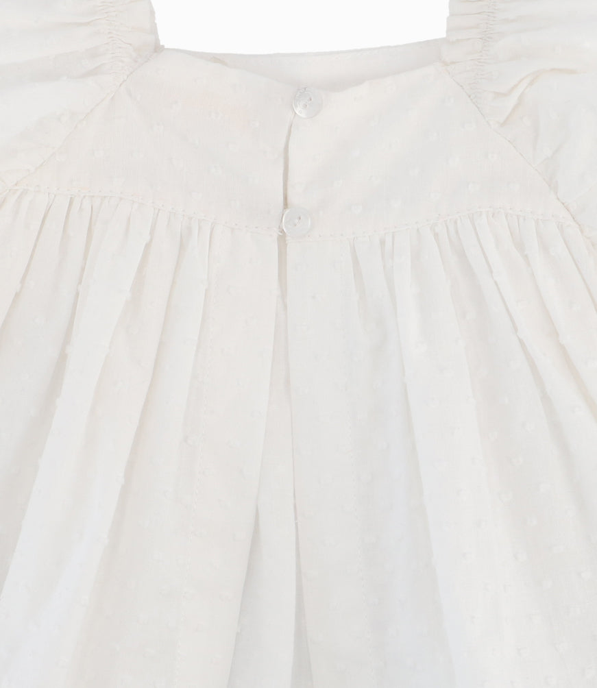 Conjunto Recién Nacida Con Vuelos Blanco 0 meses / Blanco