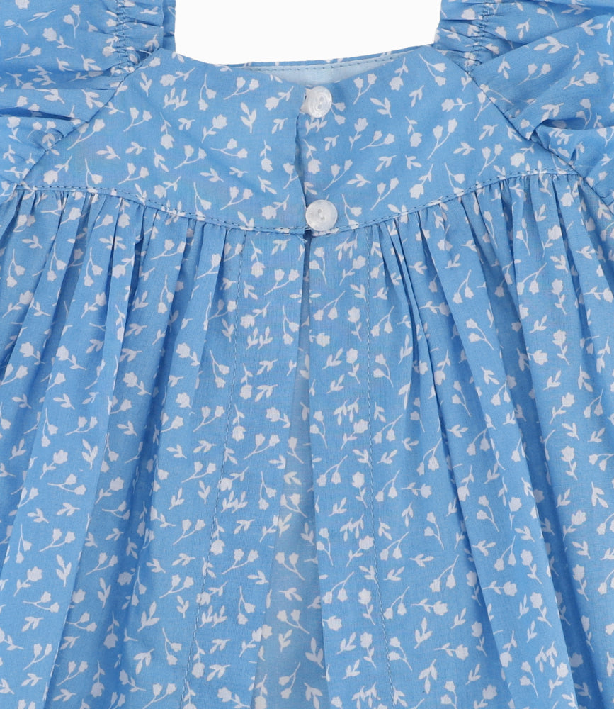 Conjunto Recién Nacida Con Vuelos Azul 0 meses / Azul