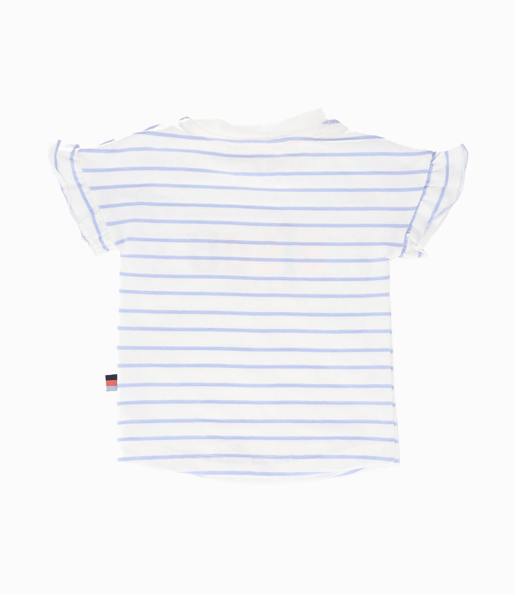 Conjunto recien nacida con rayas 0 meses / Rosado