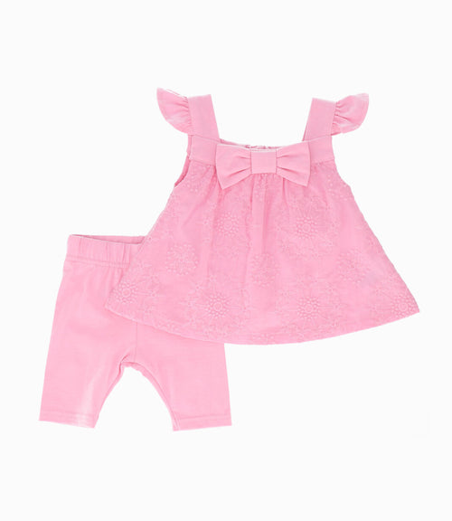 Conjunto recién nacida con vuelos