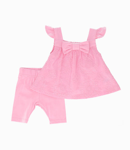 Conjunto recién nacida con vuelos