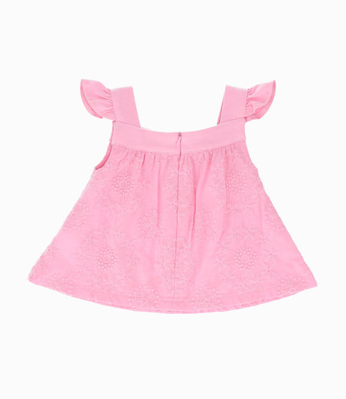 Conjunto recién nacida con vuelos