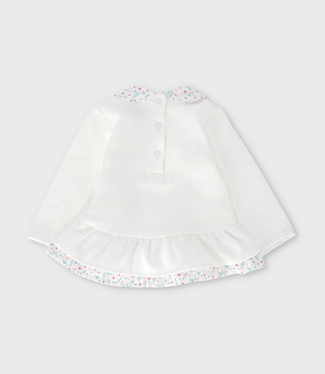 Conjunto recién nacida floreado 0 meses / Rosado
