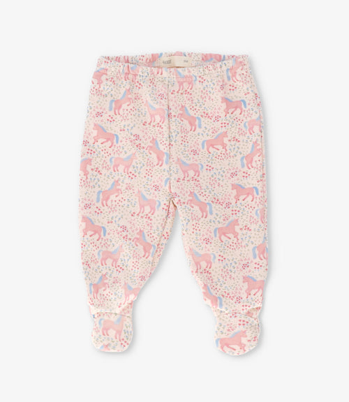 Conjunto recién nacida con unicornio 0 meses / Rosado