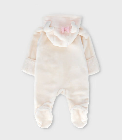 Saquito recién nacida con perrito 0 meses / Blanco