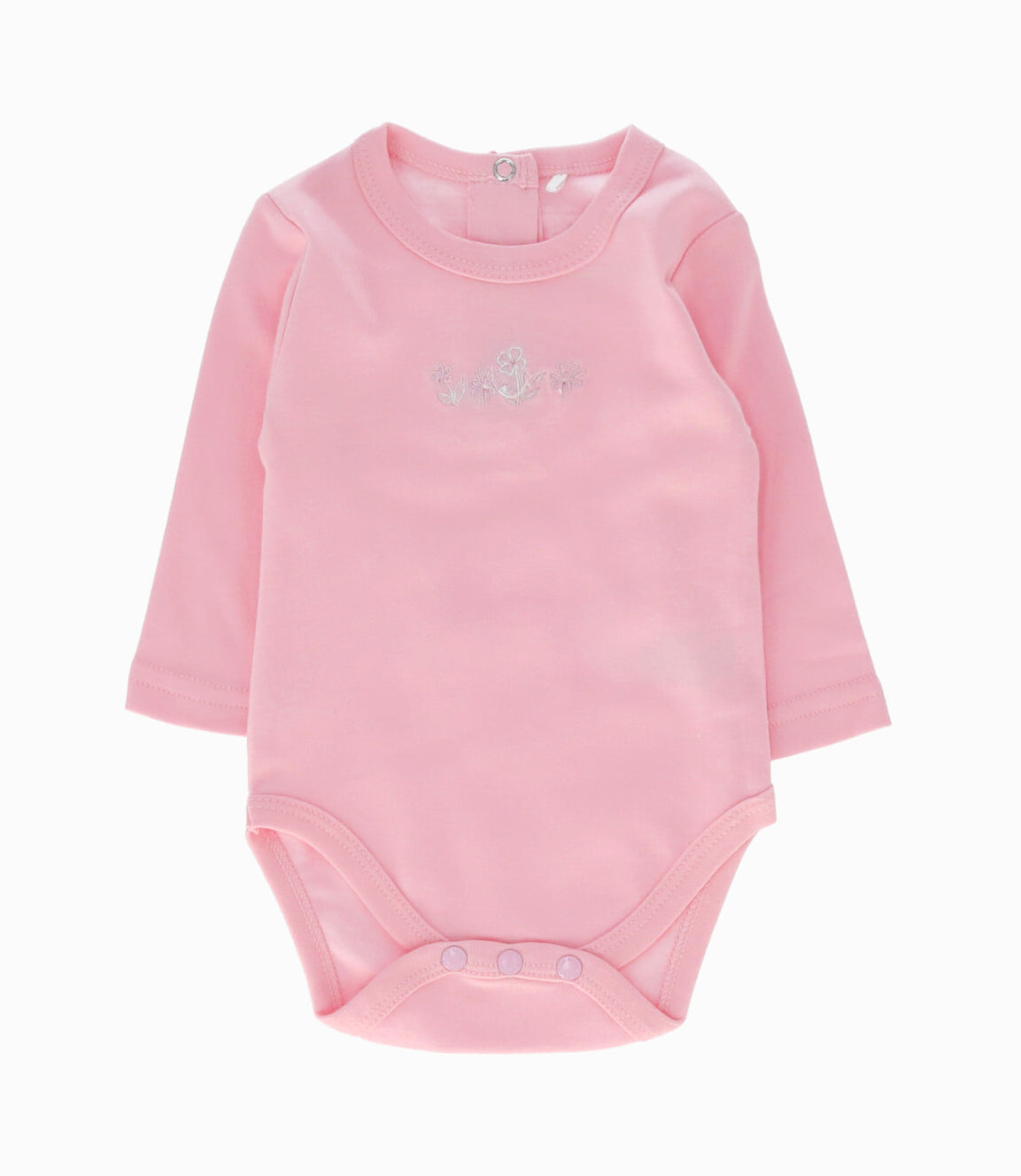 Pack body recién nacida 3 unidades 0 meses / Rosado