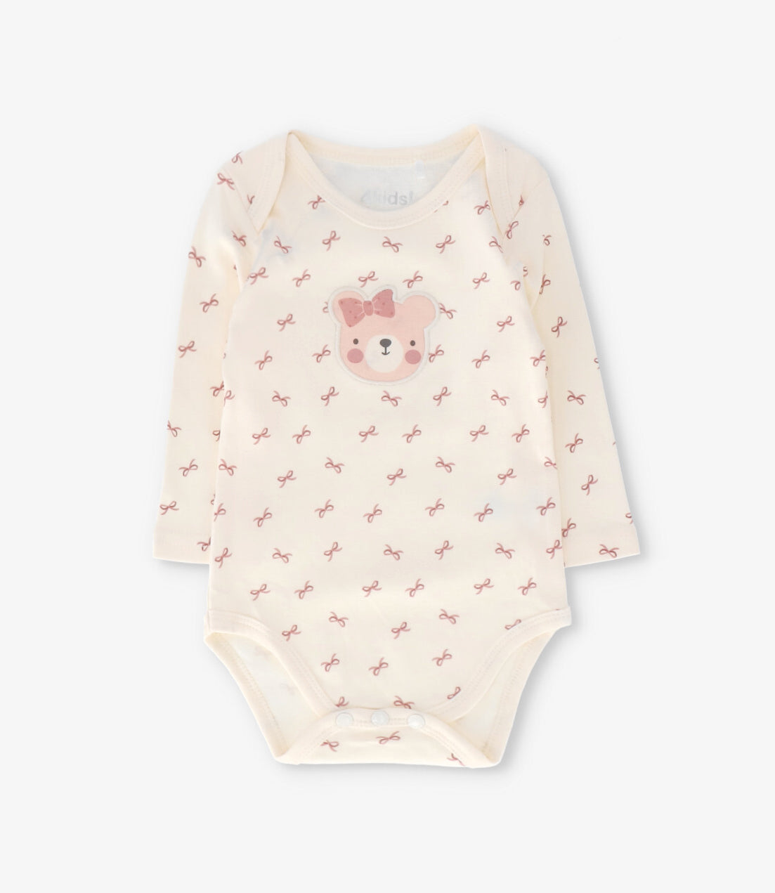 Pack body recién nacida 3 unidades 0 meses / Rosado