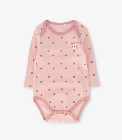 Pack body recién nacida 3 unidades 0 meses / Rosado