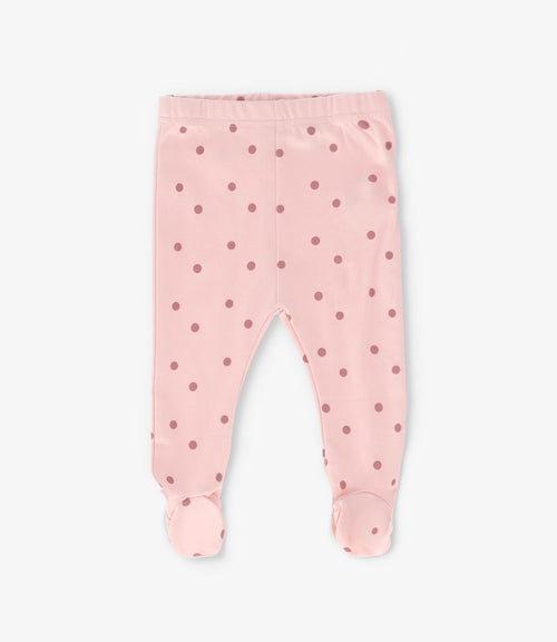 Calza recién nacida 3 unidades 0 meses / Rosado