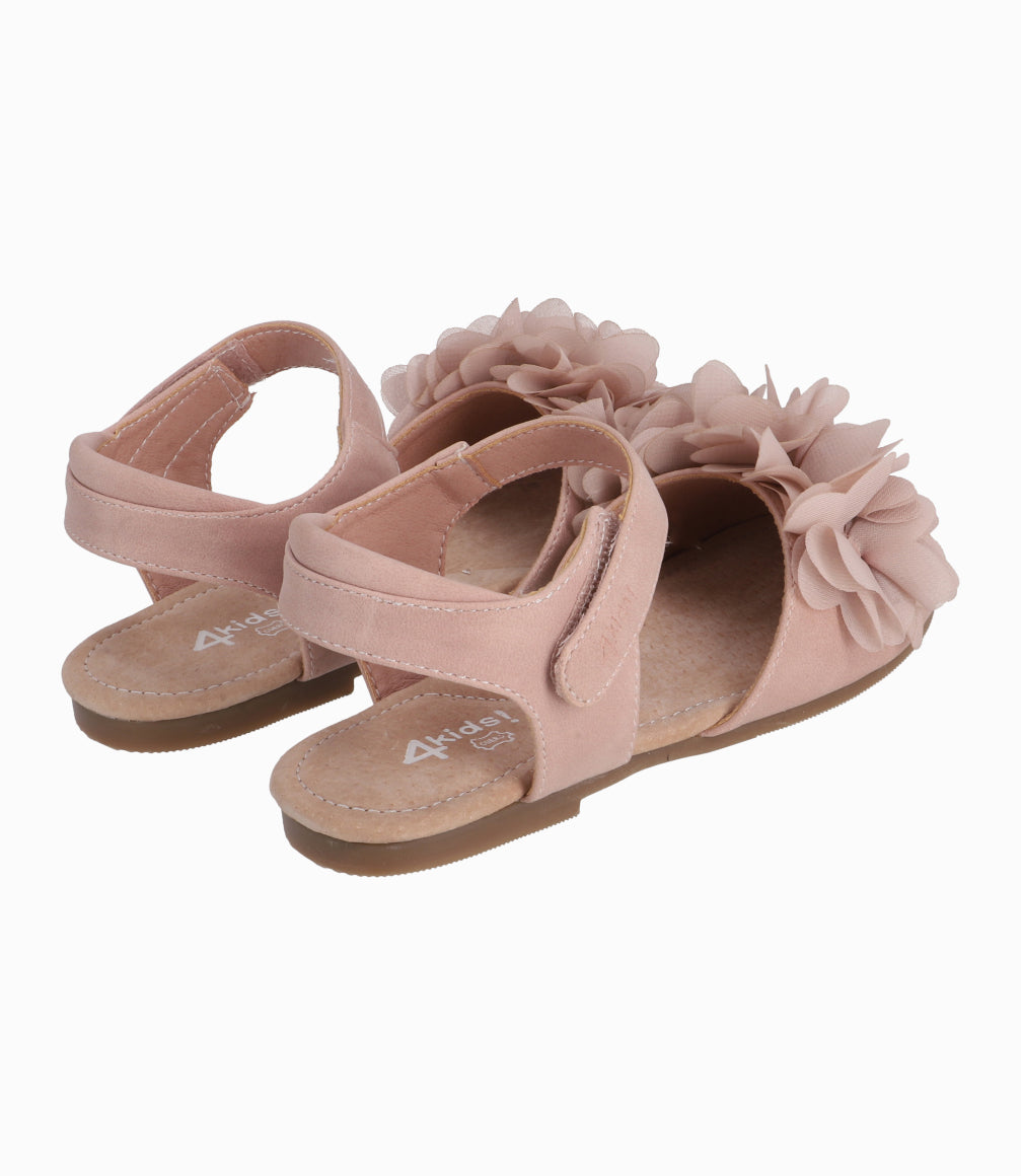 Bailarina Niña Punta Cerrada Rosado 27 / Rosado
