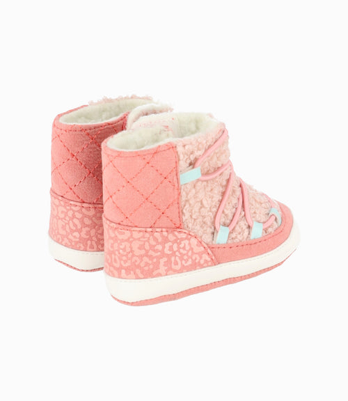 Botín Recién Nacida Animal Print