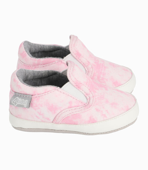 Zapatilla Recién Nacida Tie Dye Rosado 15 / Rosado