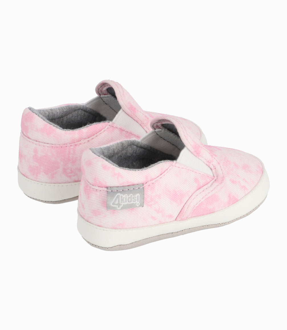 Zapatilla Recién Nacida Tie Dye Rosado 15 / Rosado