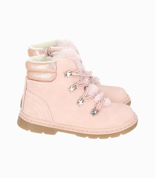 Botín bebé niña básico 17 / Rosado