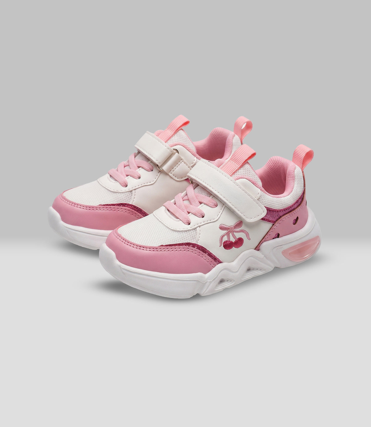 Zapatilla bebé niña con luces 19 / Rosado