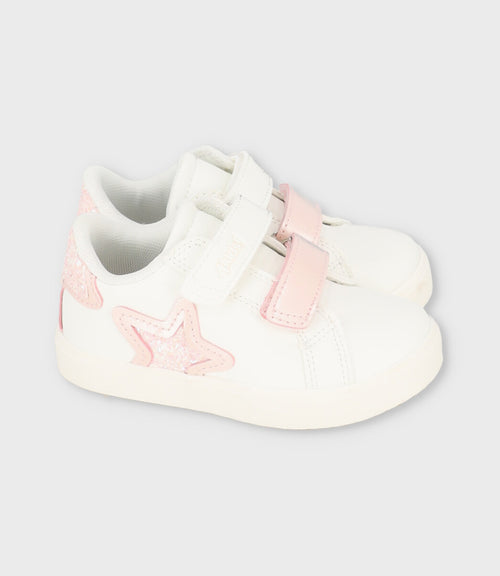 Zapatilla bebé niña con glitter