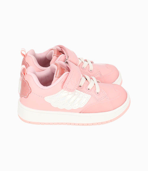 Zapatilla bebé niña con alas