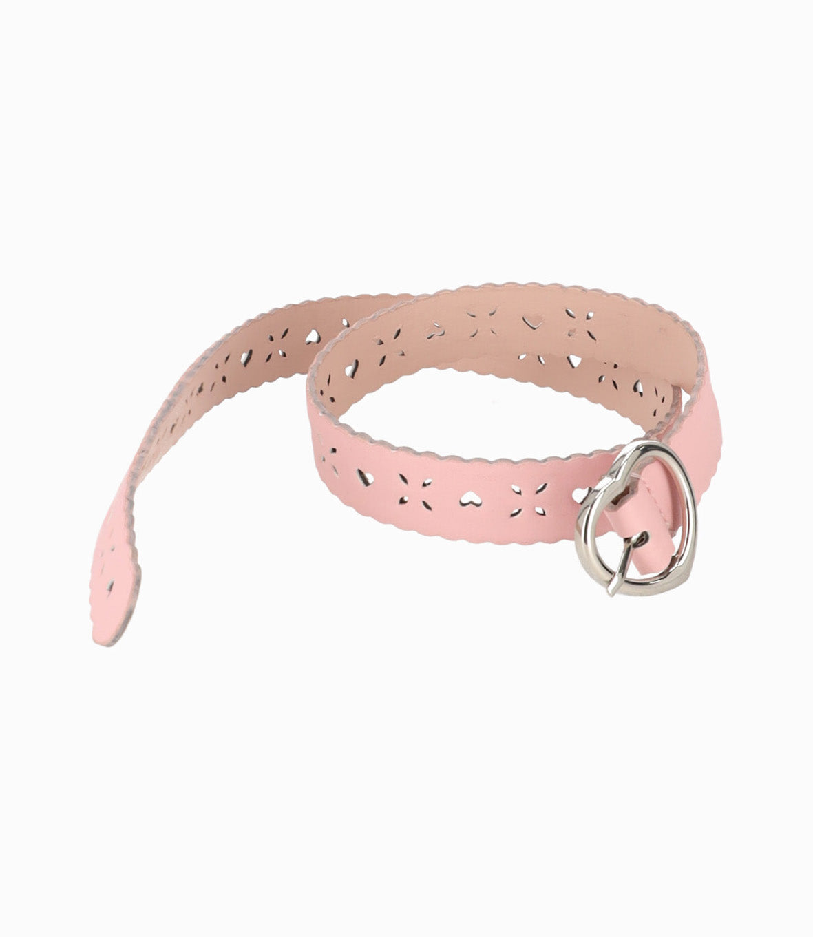 Cinturón niña corazón Talla única / Rosado