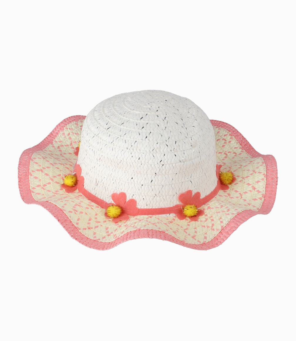 Gorro Niña Veraniego Talla Única / Beige
