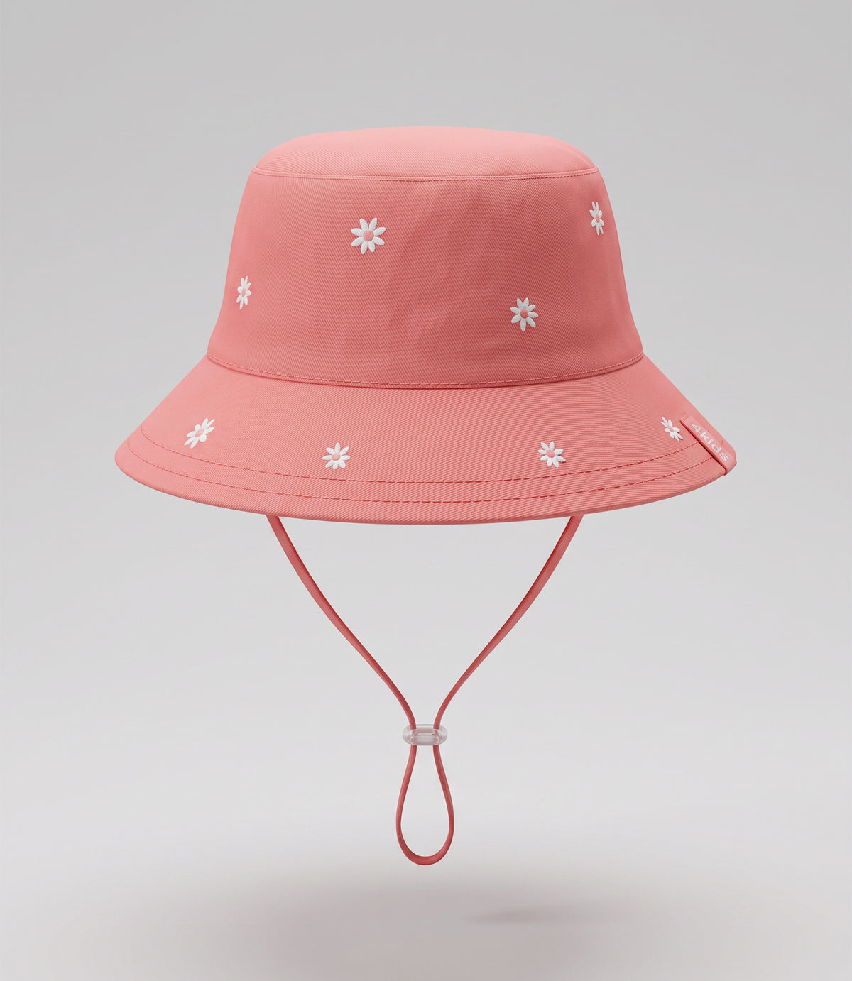 Gorro niña bucket con flores 1-4 años / Rosado