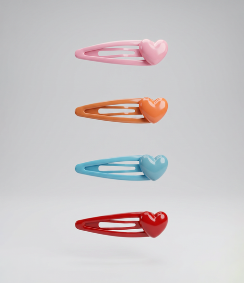 Pinche niña con corazón
